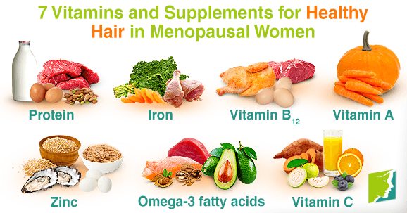 Vitamins and Supplements for Healthy Hair in Menopausal Women