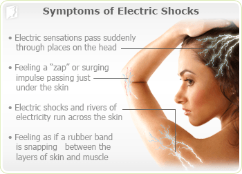 electric shock feeling in left arm